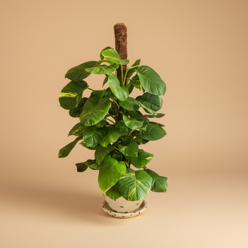 Pothos on a stick