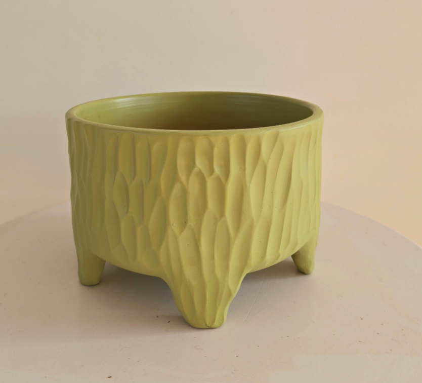 Legged Textured Planter Small