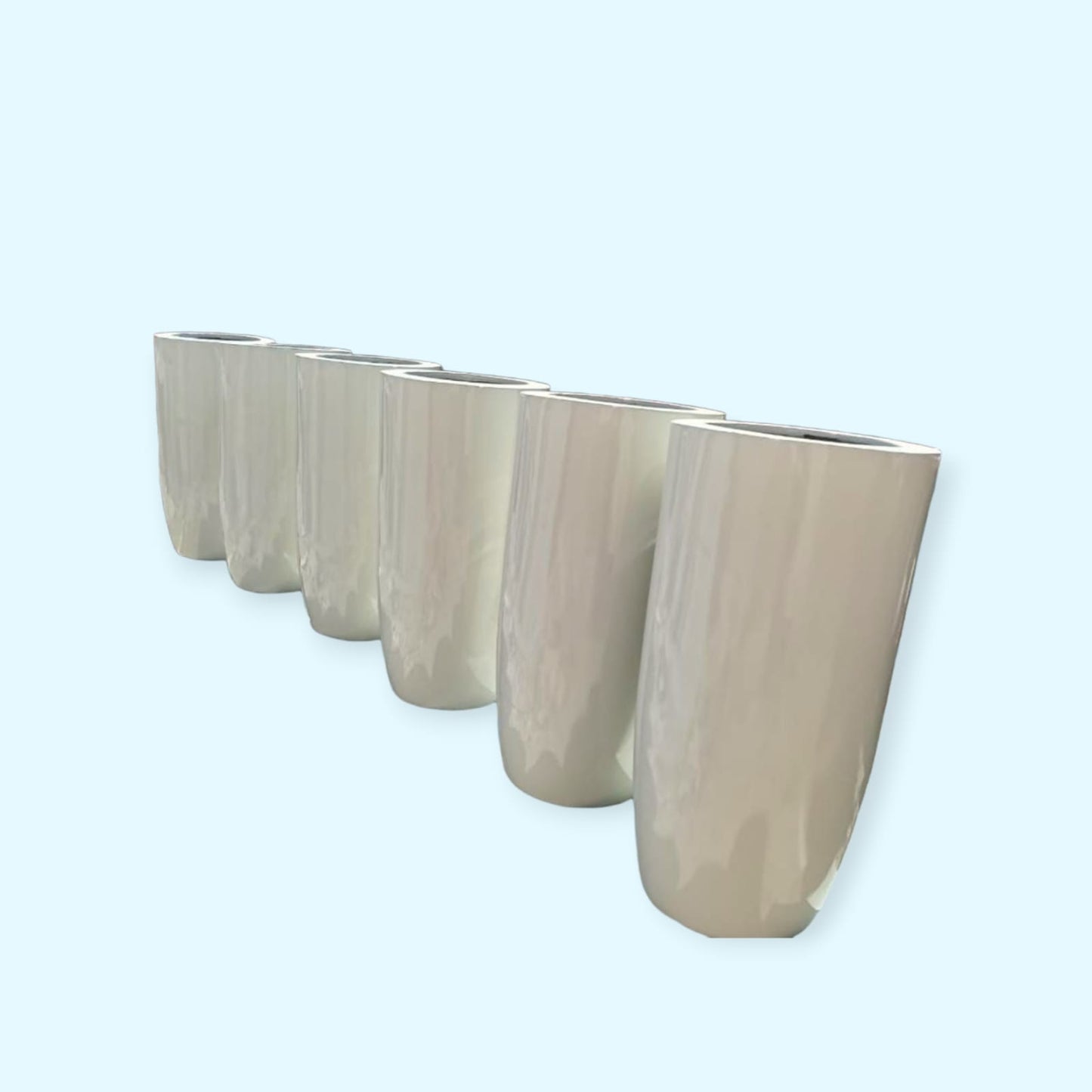 Long Slim Fiber Planter