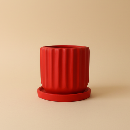 Ribbed Pot - Plantcultcairo