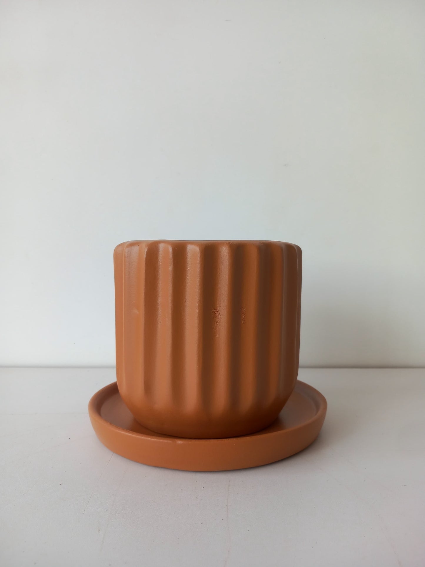 Ribbed Pot