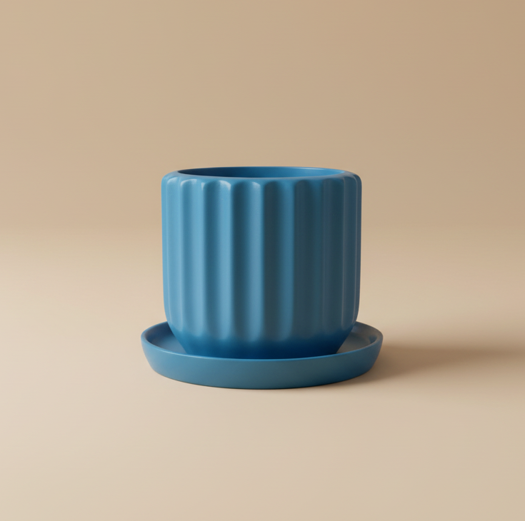 Ribbed Pot - Plantcultcairo