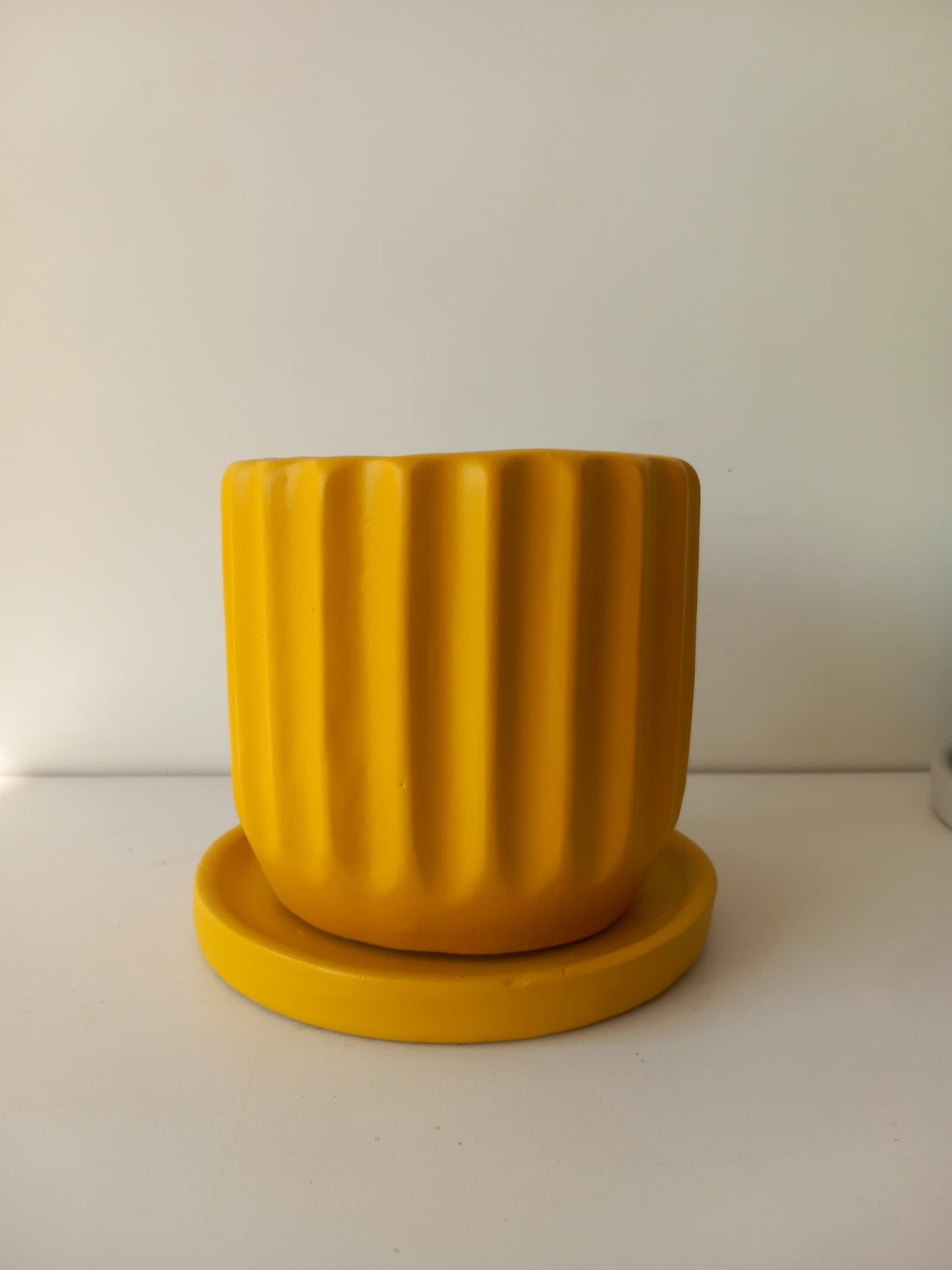 Ribbed Pot