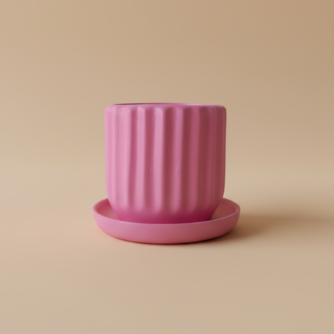 Ribbed Pot - Plantcultcairo
