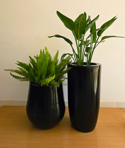 Belly Fiberglass Planter