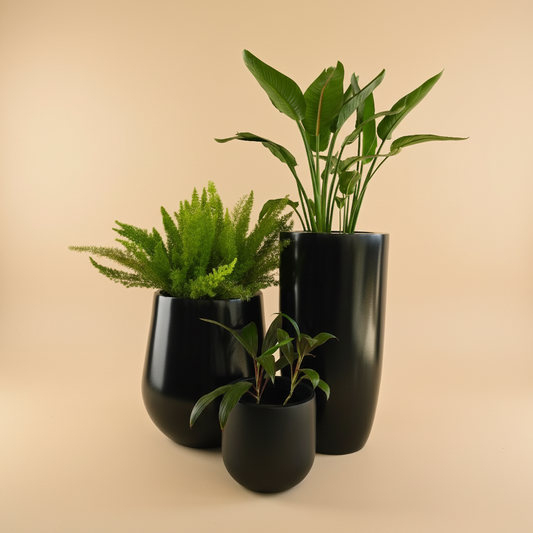 Large Outdoor Sets - Plastic Pots - Plantcultcairo