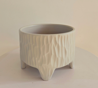 Legged Textured Planter Small