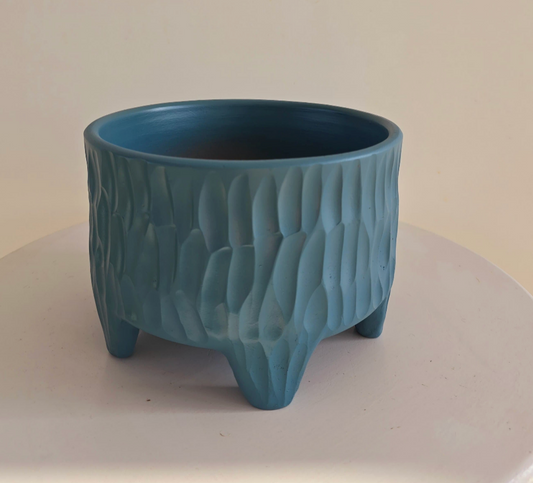 Legged Textured Planter Small