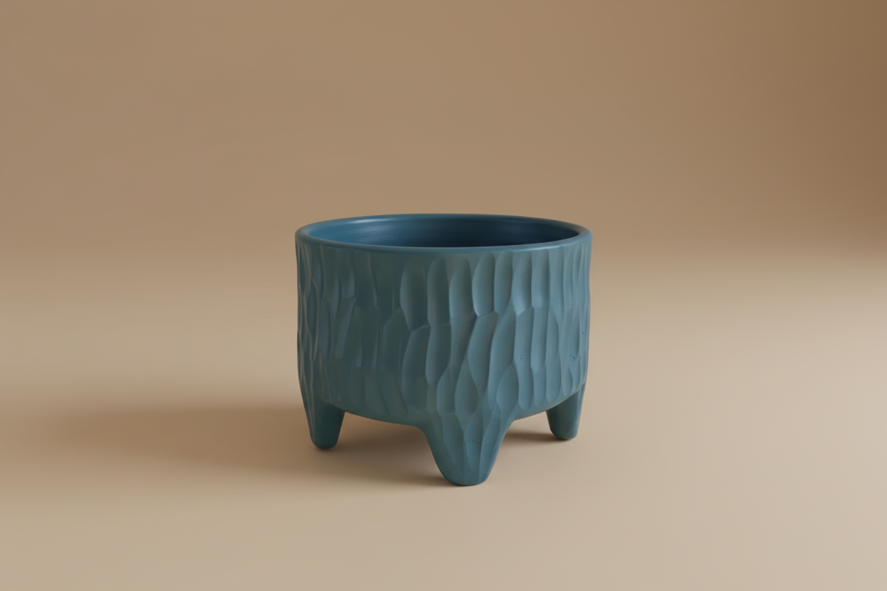 Legged Textured Planter - Plantcultcairo
