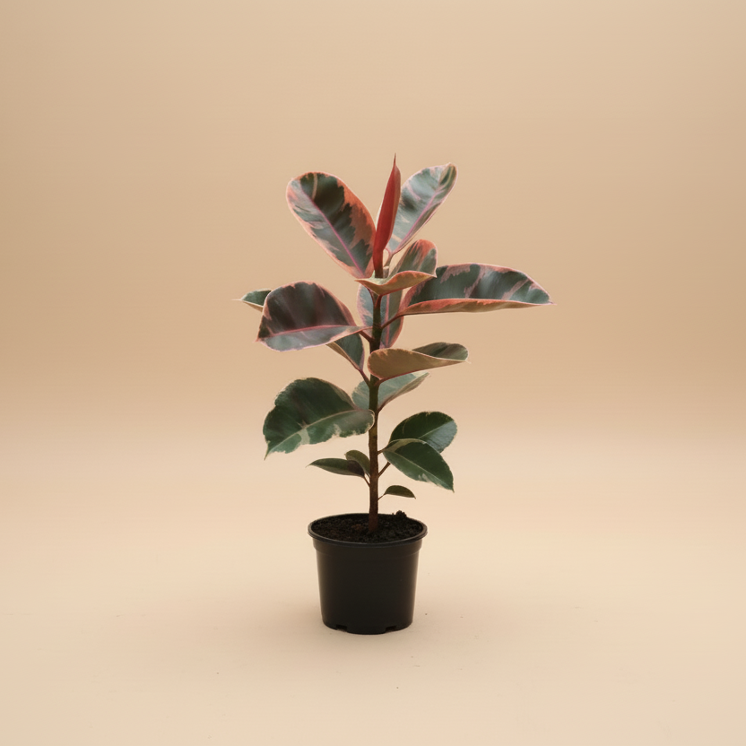 Ficus Elastica 'Red Ruby' - Plantcultcairo