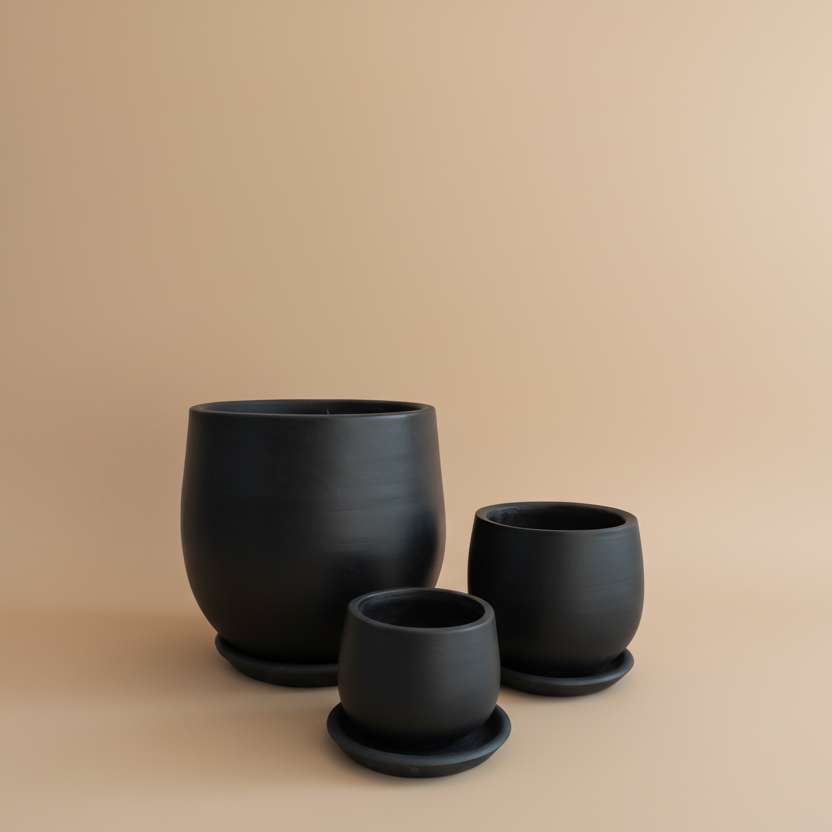 Large Modern Trio Planters