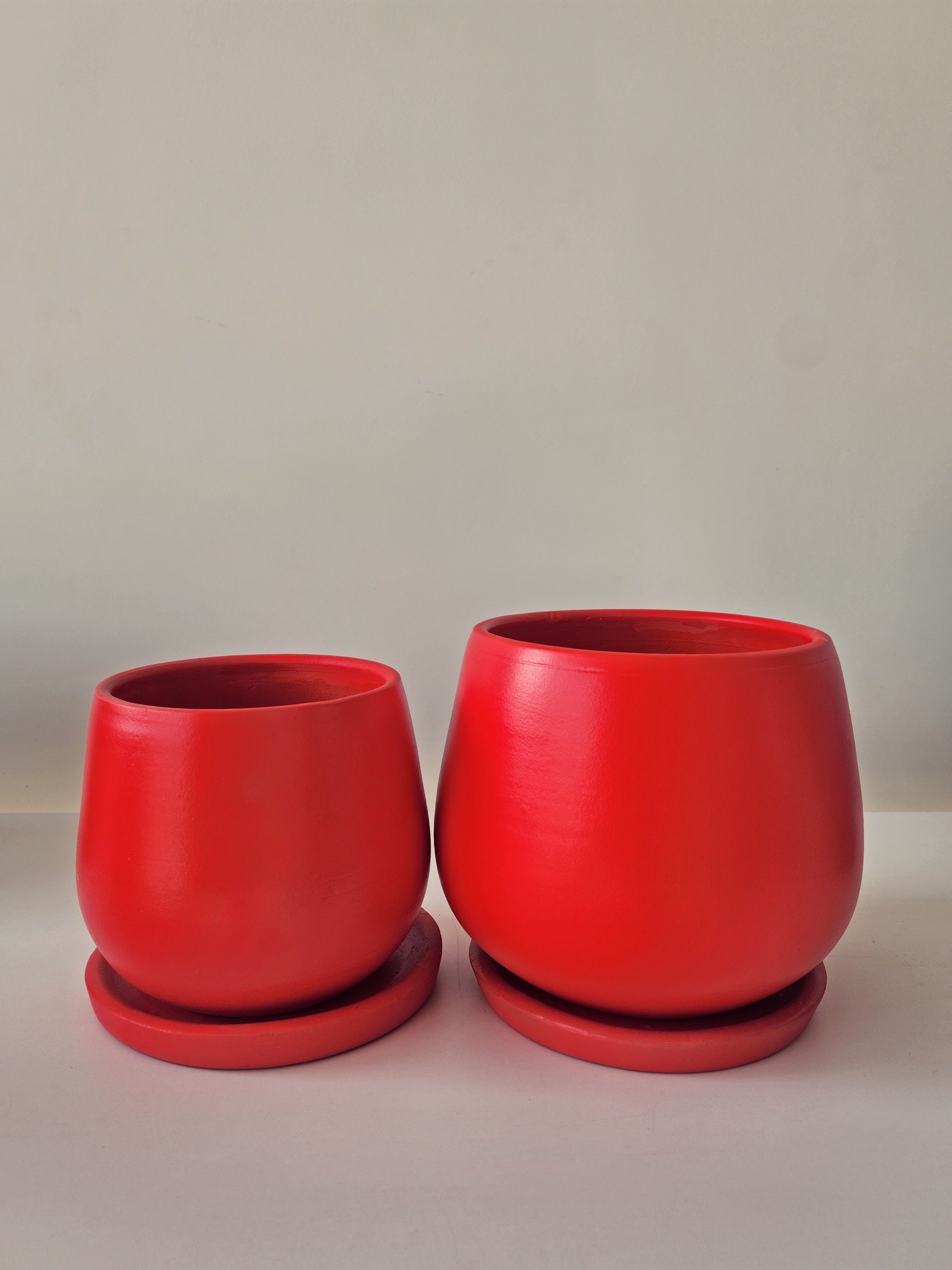 Medium Modern Duo Planters