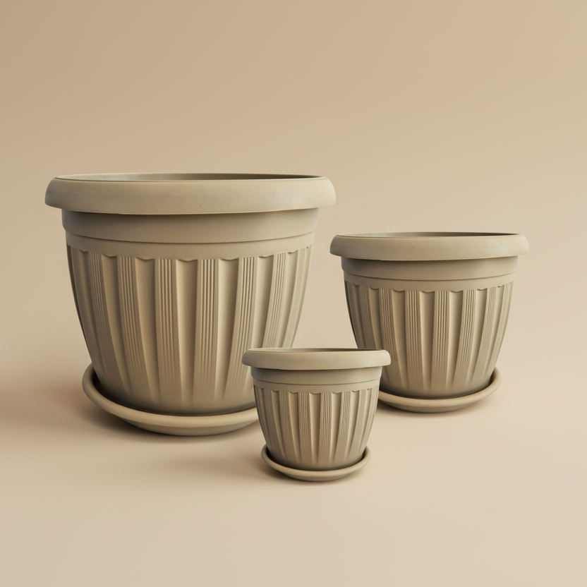 Plastic Pots - Plantcultcairo