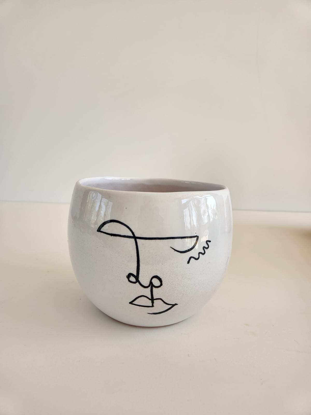 Minimal Illustrated Pot - Plantcultcairo